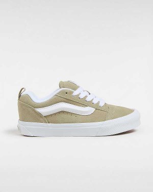 Beige Vans Knu Skool Men Sneakers | VN7214958