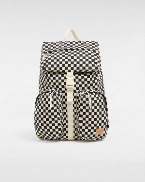 Black Vans Field Trippin Unisex Backpacks | VN8276043