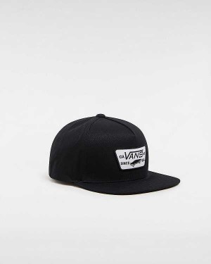 Black Vans Full Patch Unisex Hats | VN4938105