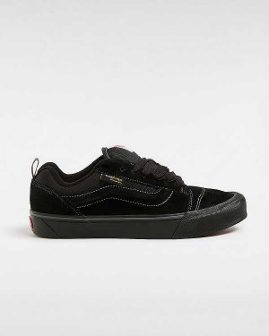 Black Vans Knu Skool Men Sneakers | VN0357461