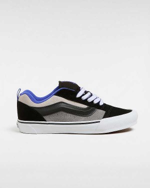 Black Vans Knu Skool Men Sneakers | VN8126930