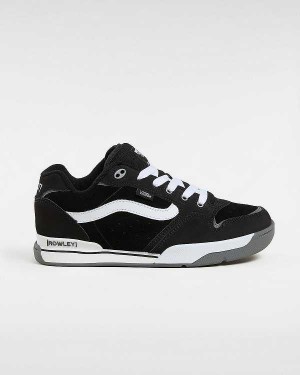 Black Vans Rowley XLT Women Skate Shoes | VN2049675