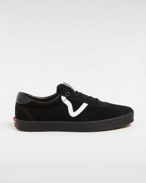 Black Vans Sport Low Women Sneakers | VN3294076