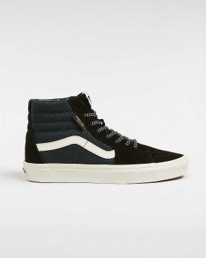 Blue Vans Colour Theory Sk8-Hi Women Skate Shoes | VN3890627