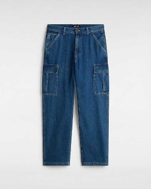 Blue Vans Service Cargo Loose Men Pants | VN3754928