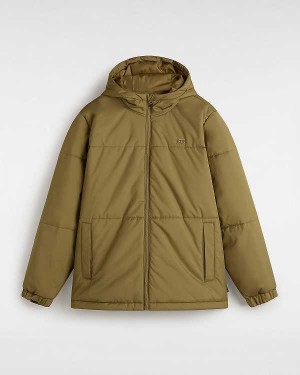 Brown Vans MTE Norris Men Puffer Jacket | VN0839162