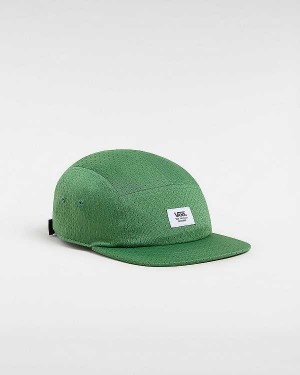 Green Vans Easy Patch Camper Unisex Hats | VN4139287