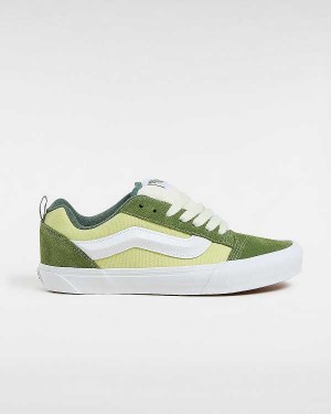 Green Vans Knu Skool Men Sneakers | VN7012954
