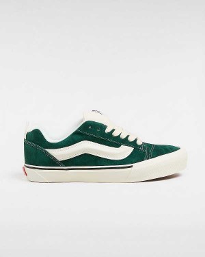 Green Vans Knu Skool Women Sneakers | VN7564389