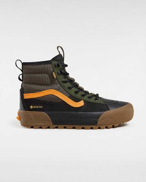 Green Vans MTE Sk8-Hi Women Gore-tex Shoes | VN7926150