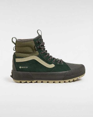 Green Vans MTE Sk8-Hi Women Gore-tex Shoes | VN0954726