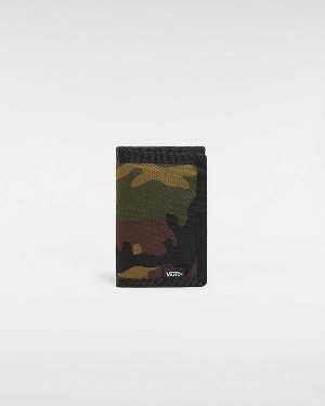 Green / Brown Vans Slipped Unisex Wallet | VN1468307
