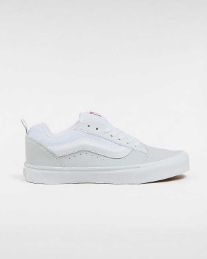 Grey Vans Knu Skool Women Sneakers | VN0213986