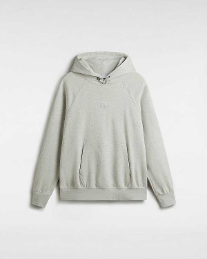 Grey Vans Premium Logo Men Hoodie | VN9763028