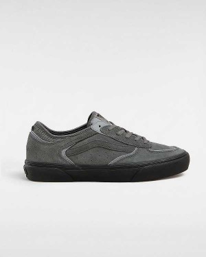 Grey Vans Rowley Suede Women Skate Shoes | VN6359417