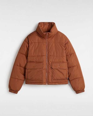 Orange Vans MTE Aubrey Primaloft Women Jacket | VN0439125