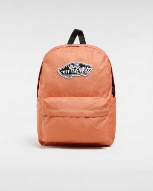 Orange Vans Old Skool Classic Unisex Backpacks | VN4893267