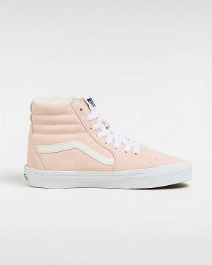 Pink Vans Sk8-Hi Women Skate Shoes | VN0973486