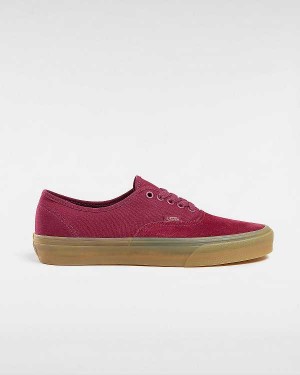Red Vans Authentic Women Sneakers | VN4695371