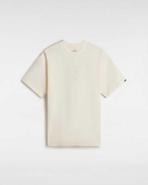White Vans Essential Loose Women T Shirts | VN5986742