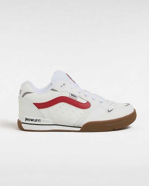 White Vans Rowley XLT Women Skate Shoes | VN4796208