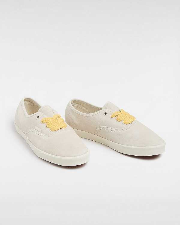 Beige Vans Authentic Lowpro Men Sneakers | VN1705294