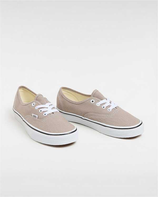 Beige Vans Authentic Men Sneakers | VN0576831