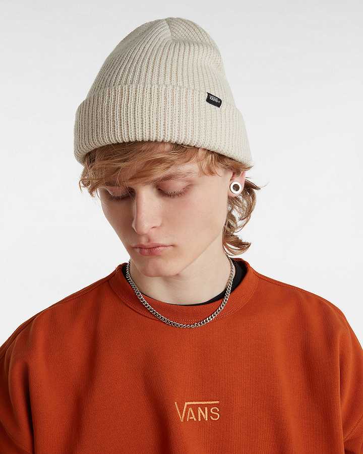 Beige Vans Core Basics Unisex Beanie | VN6583970