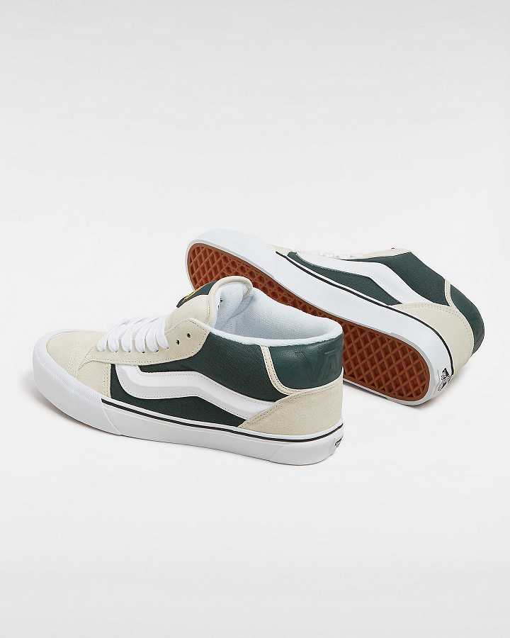 Beige Vans Knu Mid Men Sneakers | VN4860715