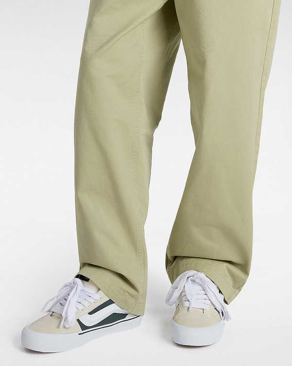 Beige Vans Knu Mid Men Sneakers | VN4860715