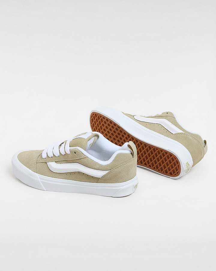 Beige Vans Knu Skool Men Sneakers | VN7214958