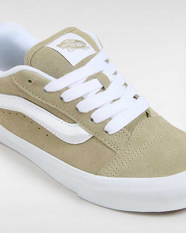Beige Vans Knu Skool Men Sneakers | VN7214958