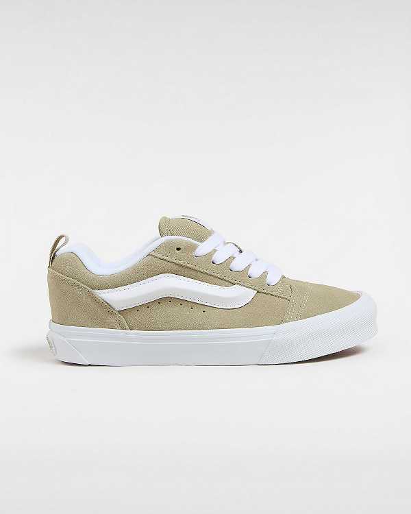Beige Vans Knu Skool Men Sneakers | VN7214958