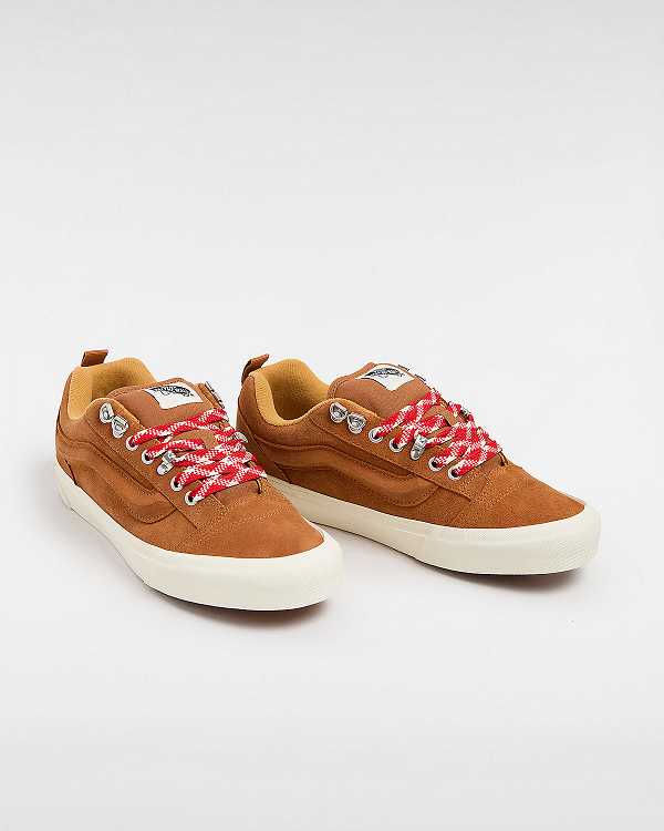 Beige Vans Knu Skool Men Sneakers | VN8764531