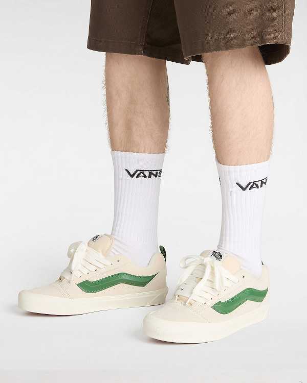Beige Vans Knu Skool Women Sneakers | VN4678902