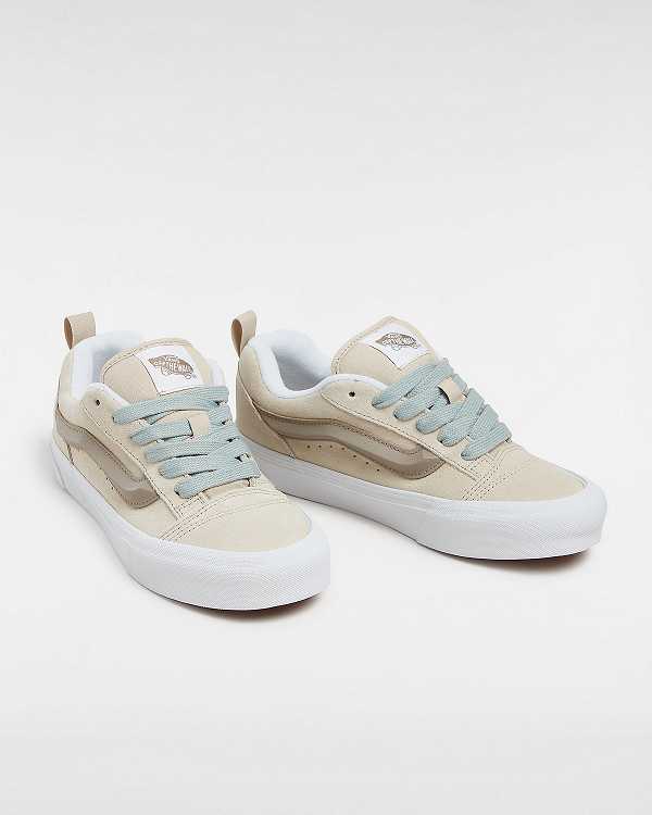 Beige Vans Knu Skool Women Sneakers | VN9015238