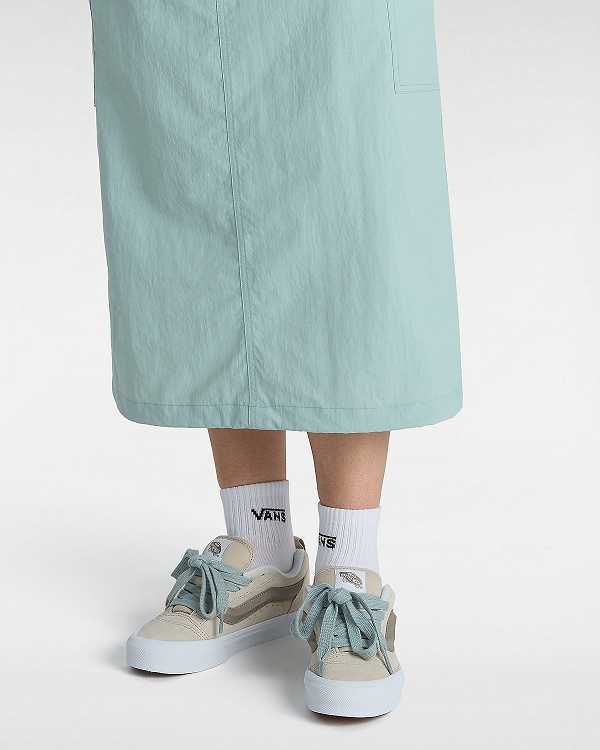 Beige Vans Knu Skool Women Sneakers | VN9015238