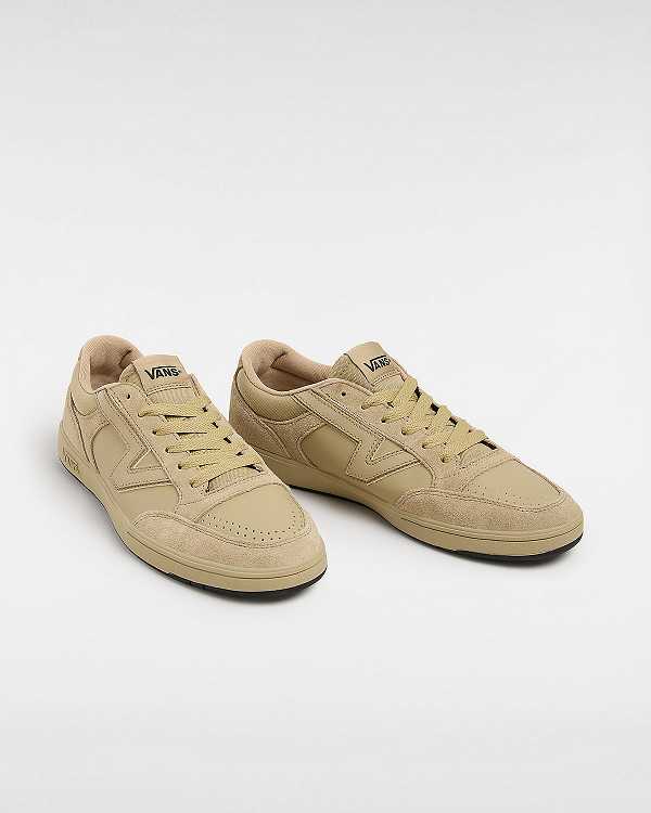 Beige Vans Lowland ComfyCush Shoe Men Tennis Shoes | VN5291804