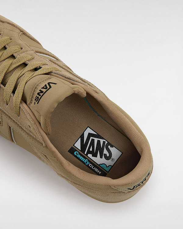 Beige Vans Lowland ComfyCush Shoe Women Tennis Shoes | VN5147983