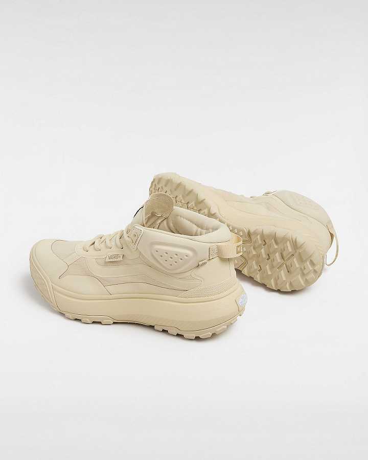 Beige Vans MTE Crosspath Mid Women Sneakers | VN8709653