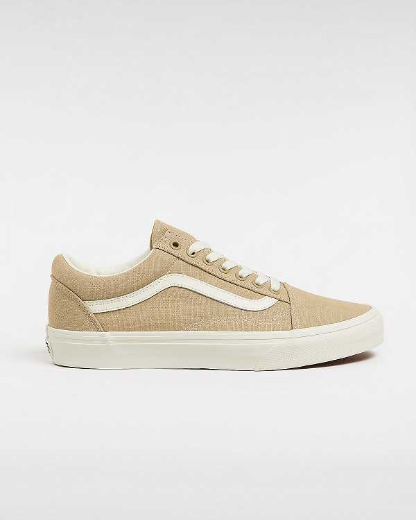 Beige Vans Old Skool Men Sneakers | VN7086243