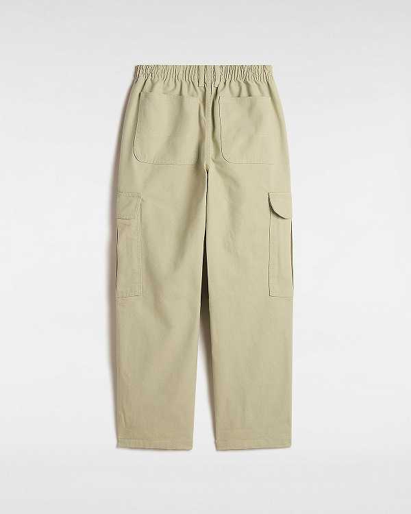 Beige Vans Sidewalk Women Pants | VN7564831