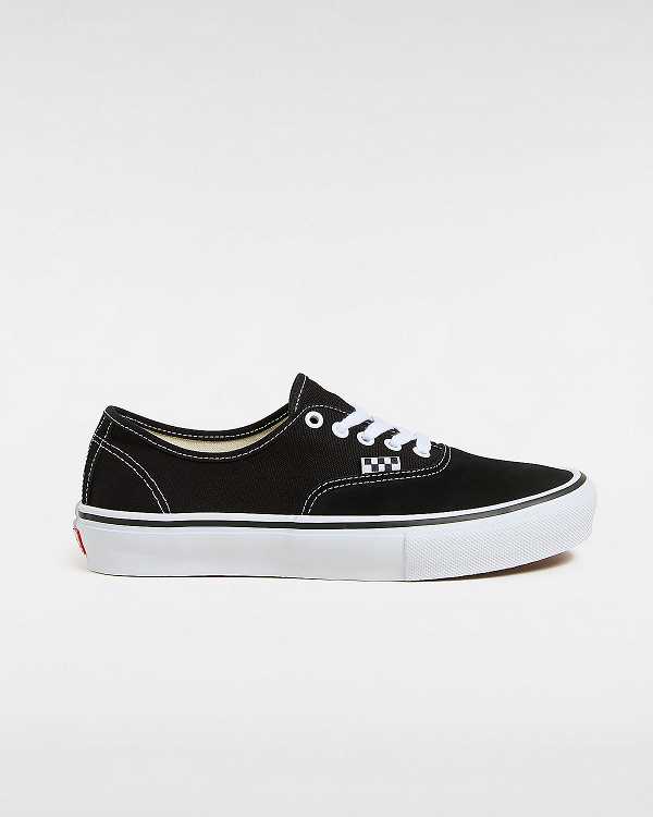 Black Vans Authentic Women Skate Shoes | VN2685193
