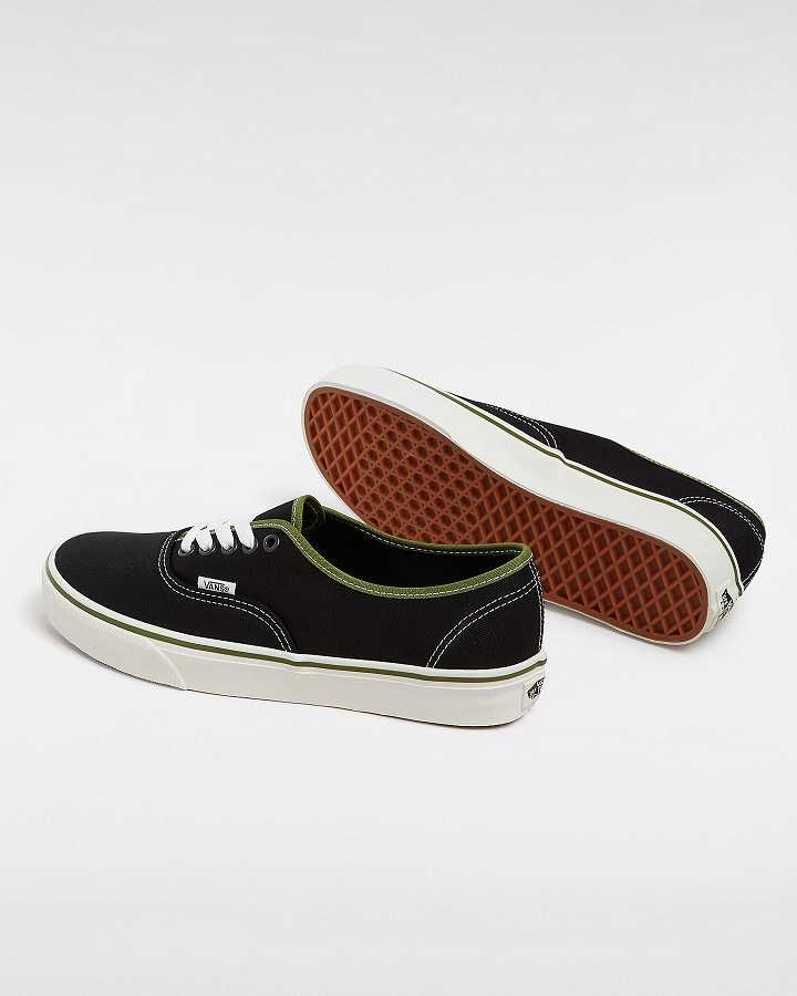 Black Vans Authentic Women Sneakers | VN2598317