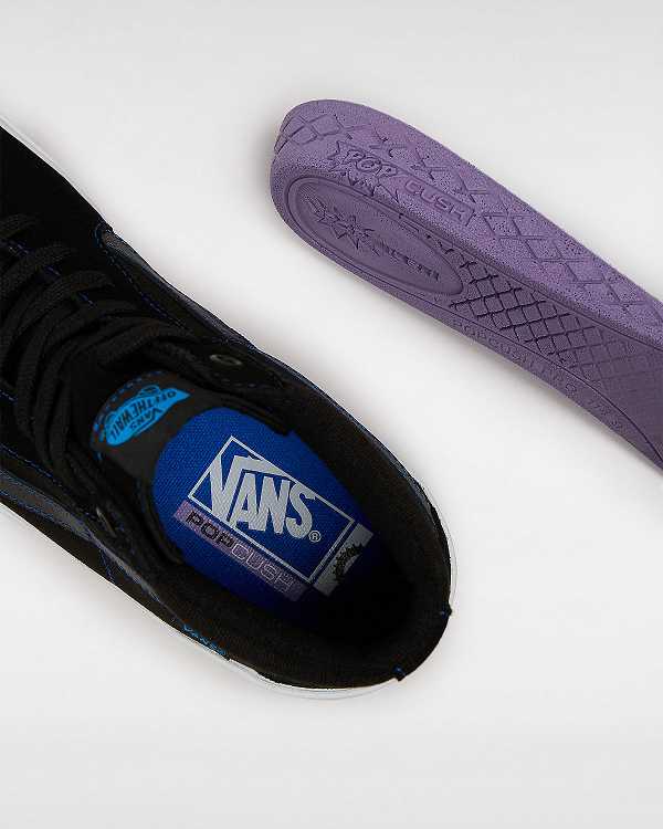 Black Vans BMX Sk8-Hi Men Sneakers | VN0513247
