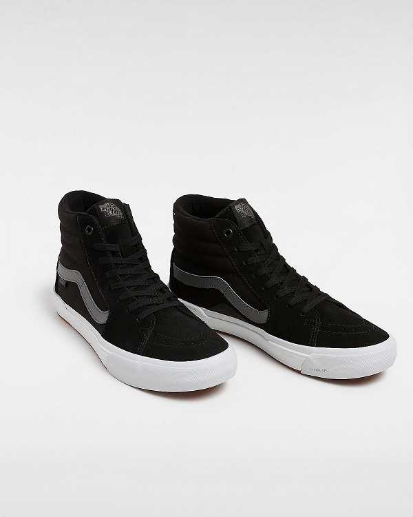 Black Vans BMX Sk8-Hi Men Sneakers | VN8145602