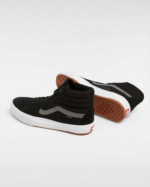 Black Vans BMX Sk8-Hi Men Sneakers | VN8145602