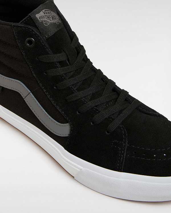 Black Vans BMX Sk8-Hi Men Sneakers | VN8145602