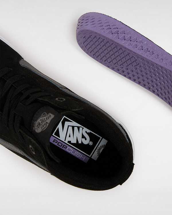 Black Vans BMX Sk8-Hi Men Sneakers | VN8145602