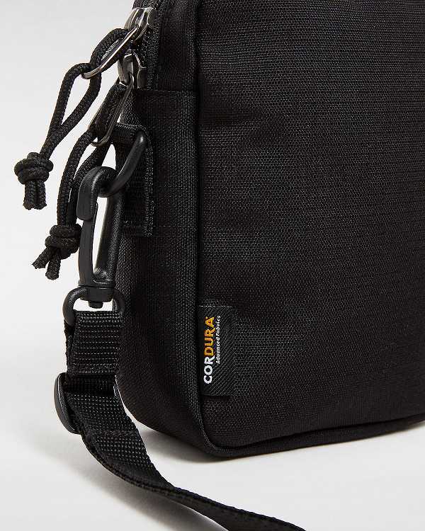 Black Vans Bail Unisex Shoulder Bag | VN9237046